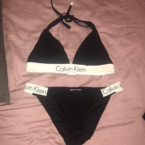 Calvin Klein black bikini